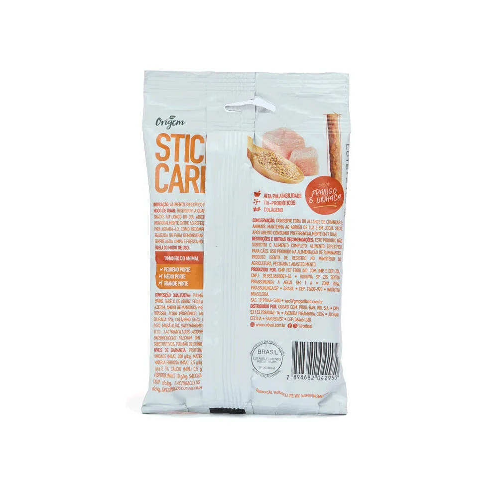 Petisco Stick Care Cães Origem Natural Frango e Linhaça — foto 4