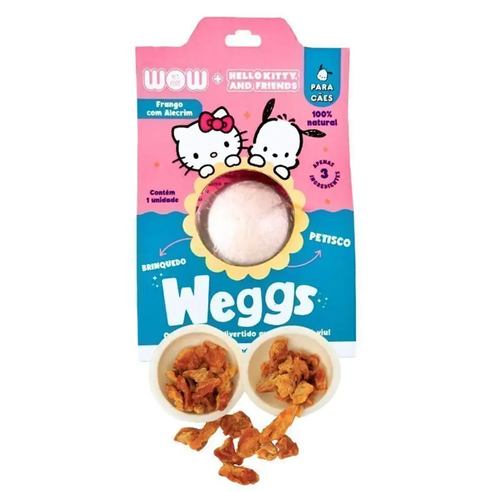 Petisco Weggs para Cães Hello Kitty Frango e Alecrim Wow — foto 2