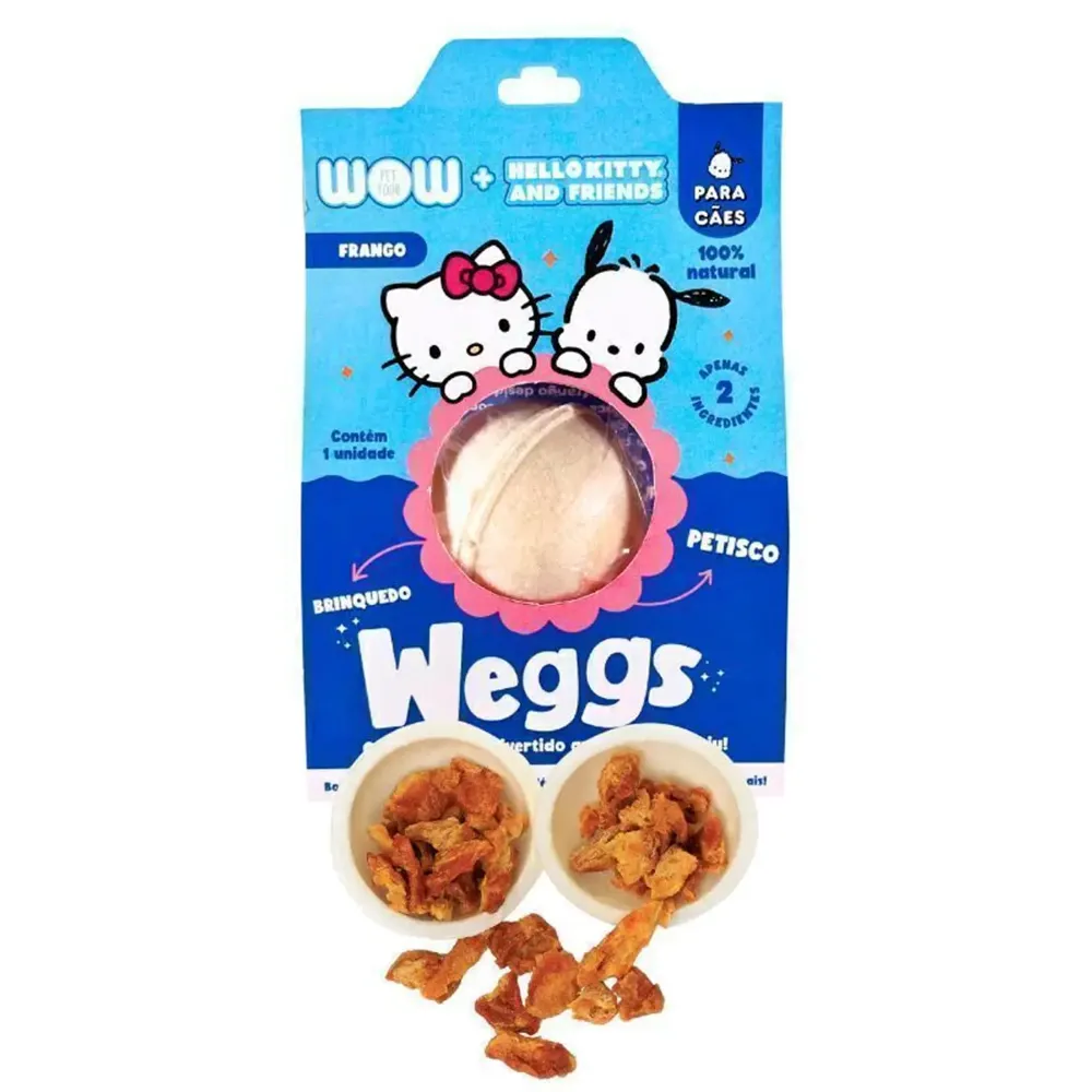 Petisco Weggs para Cães Hello Kitty Frango Wow — foto 2