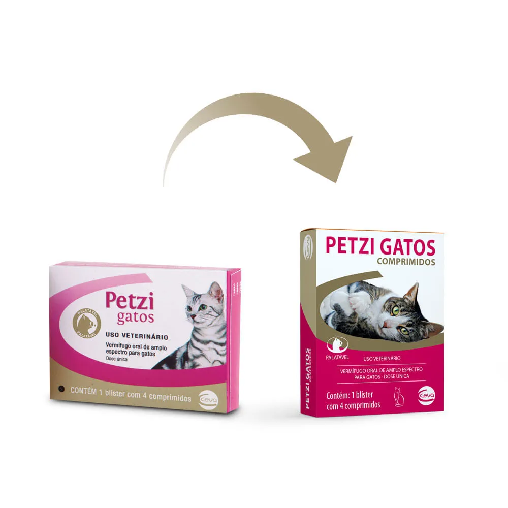 Vermífugo Petzi para Gatos Ceva — foto 2