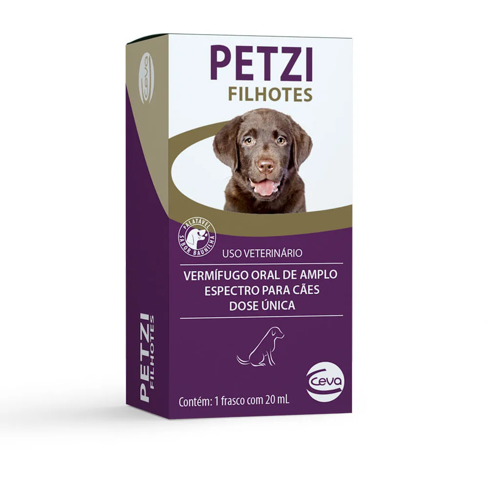 Vermífugo Petzi Filhotes Cachorros