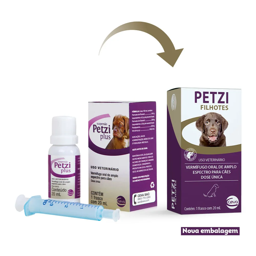 Vermífugo Petzi Filhotes Cachorros — foto 2