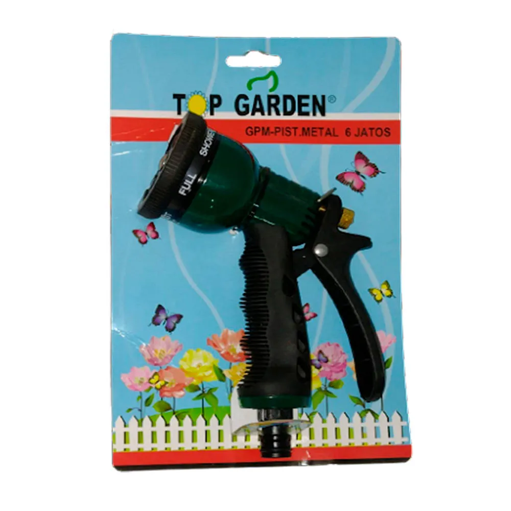 Pistola Metal 6 Jatos Top Garden