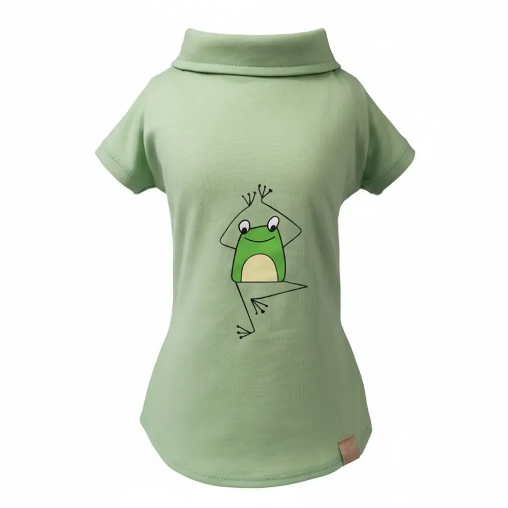 Polo Malha Sapo Verde Fábrica Pet