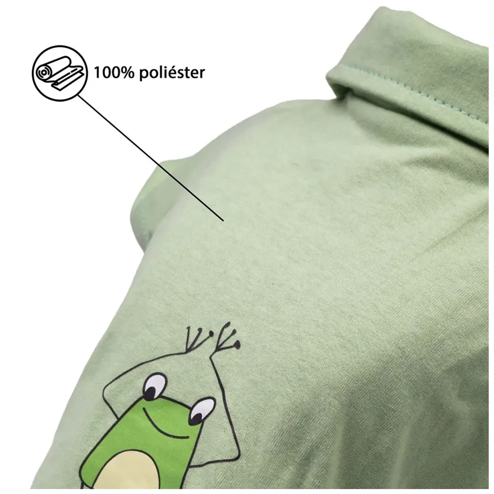 Polo Malha Sapo Verde Fábrica Pet — foto 4