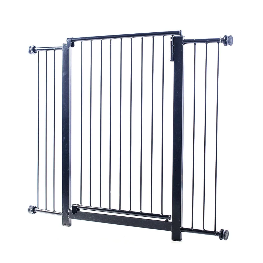 Portão Clássico Maxi Plus Grade Porta NF Pet Preto 1M — foto 2