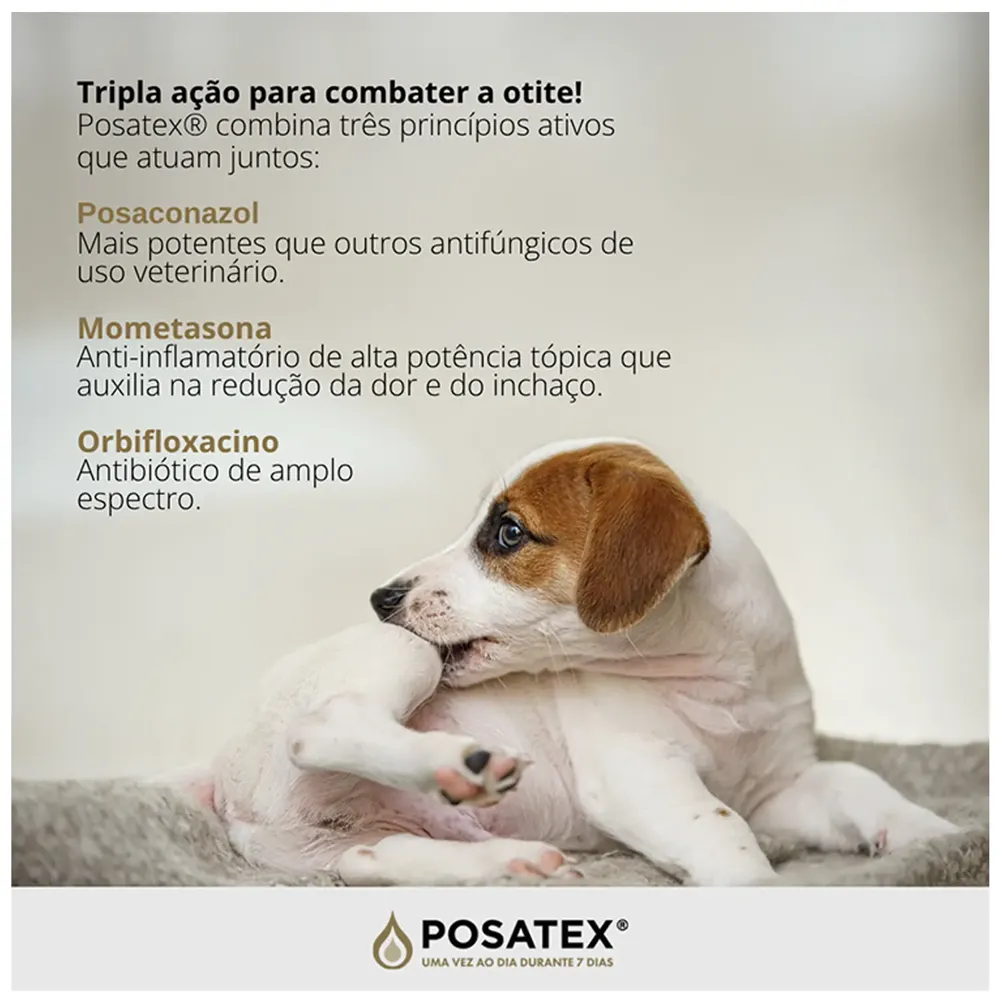 Posatex Suspensão Otológica para Cães — foto 3