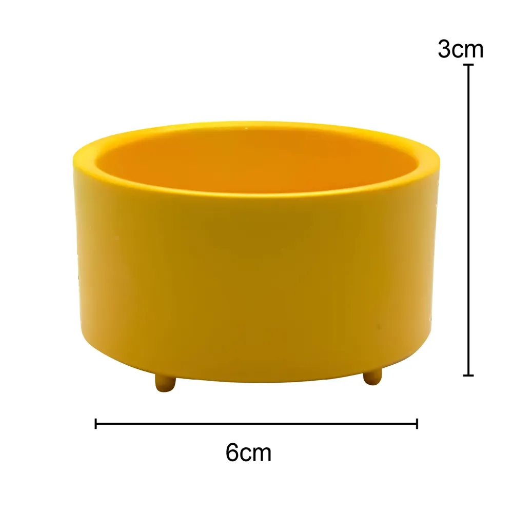 Pote para Farinhada Animalíssimo Amarelo — foto 2