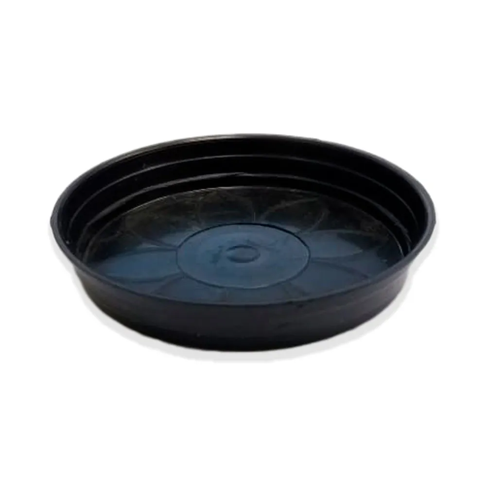 Prato Plástico para Vasos Violeta Nutriplan Preto