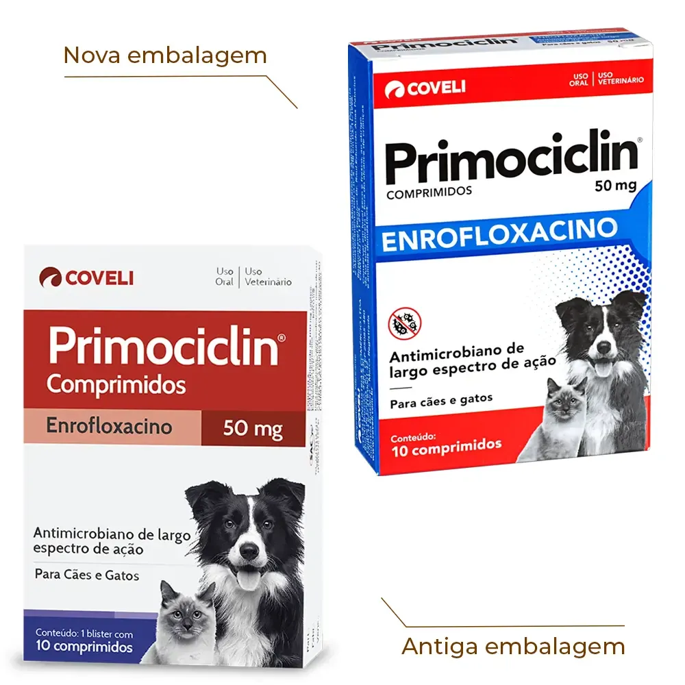 Antimicrobiano Primociclin 50mg Coveli — foto 2