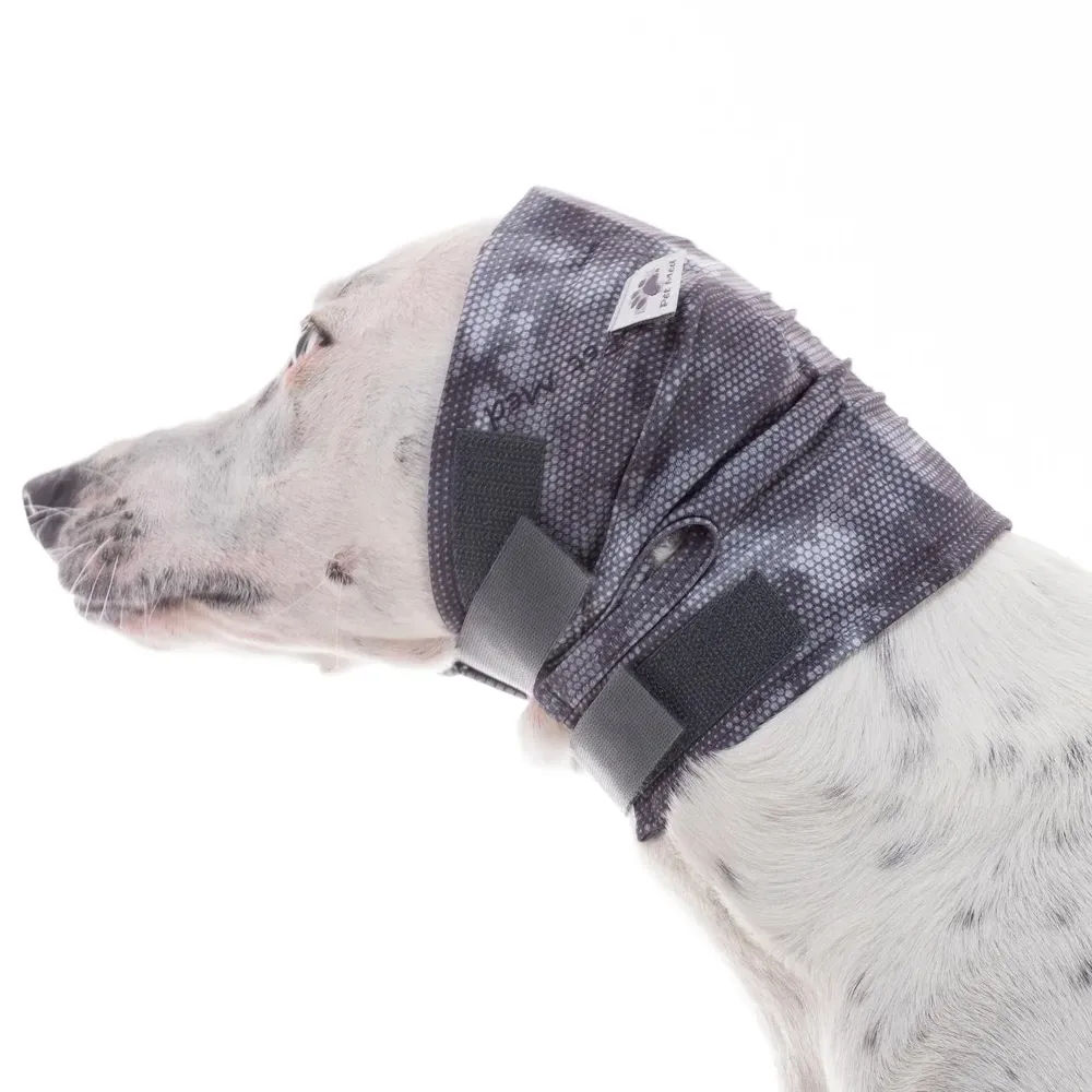Protetor para Ouvidos Oto Calm Protector para Cães Pet Med Cinza — foto 3