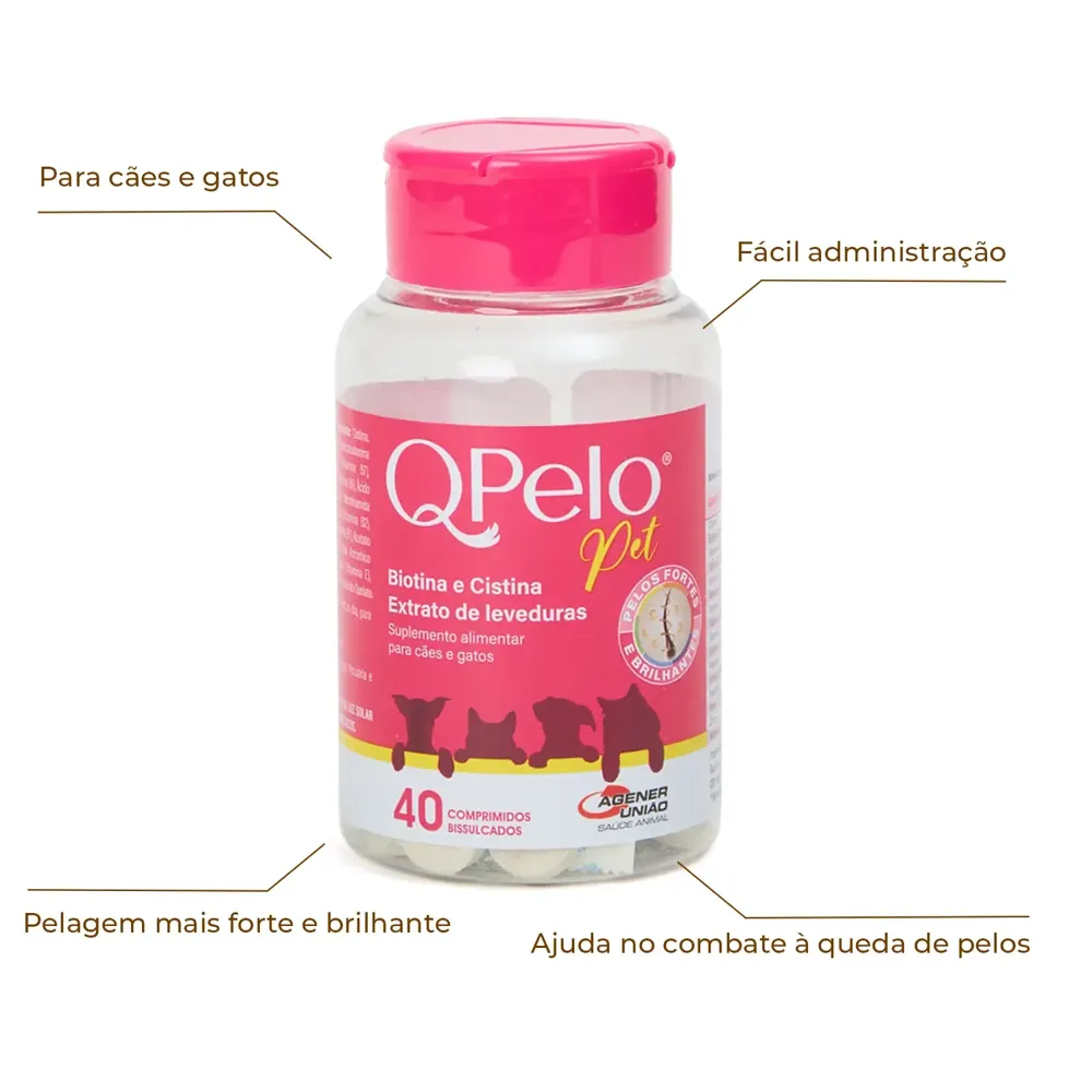 QPelo Pet Suplemento Alimentar para Cães e Gatos — foto 2