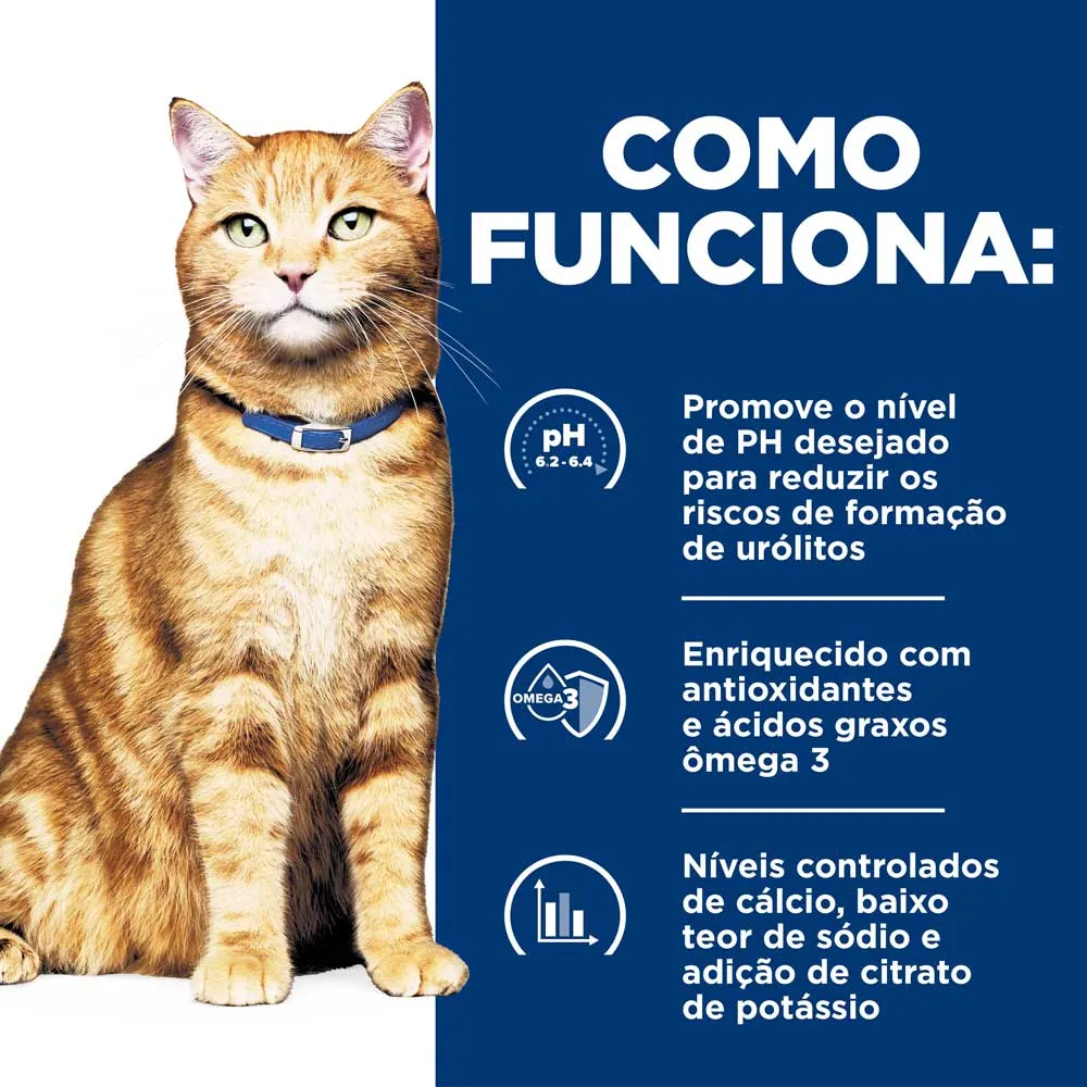 Ração Hill's Prescription Diet C/D Multicare Gatos Adultos Cuidado Urinário — foto 4