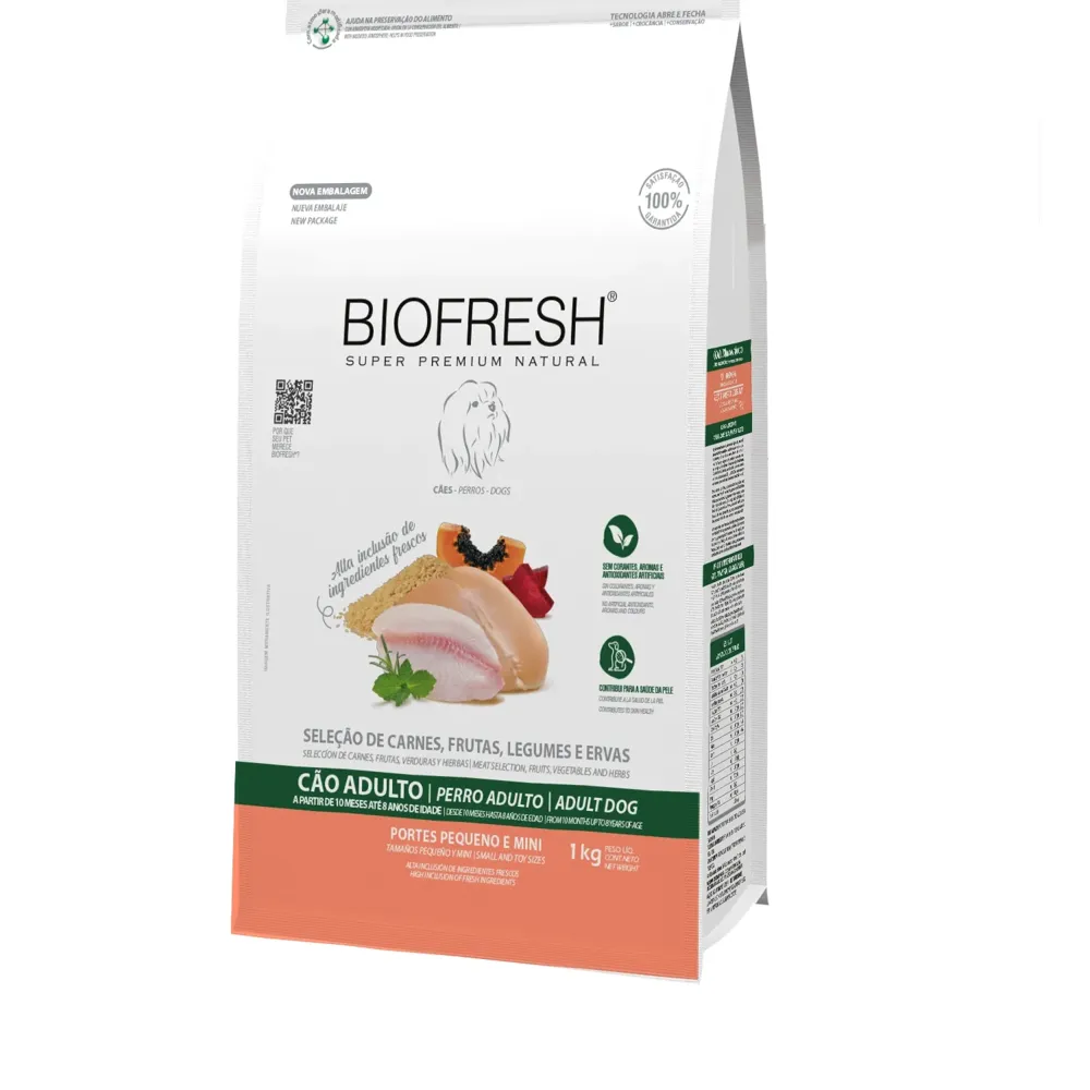 Ração Biofresh Cães Adultos Raças Pequenas e Minis — foto 2