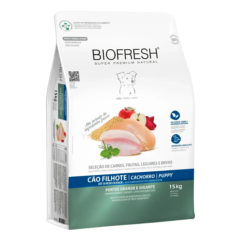 Ração Biofresh Cães Filhotes Raças Grandes e Gigantes — foto 2