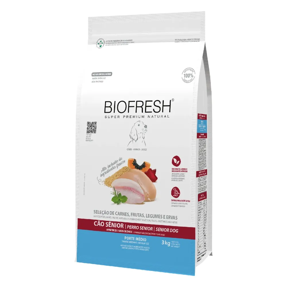 Ração Biofresh Cães Sênior Raças Médias — foto 2