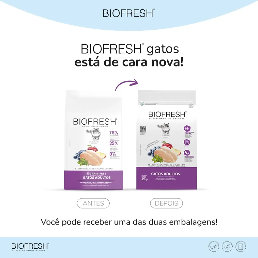 Ração Biofresh Gatos Adultos Frango — foto 4