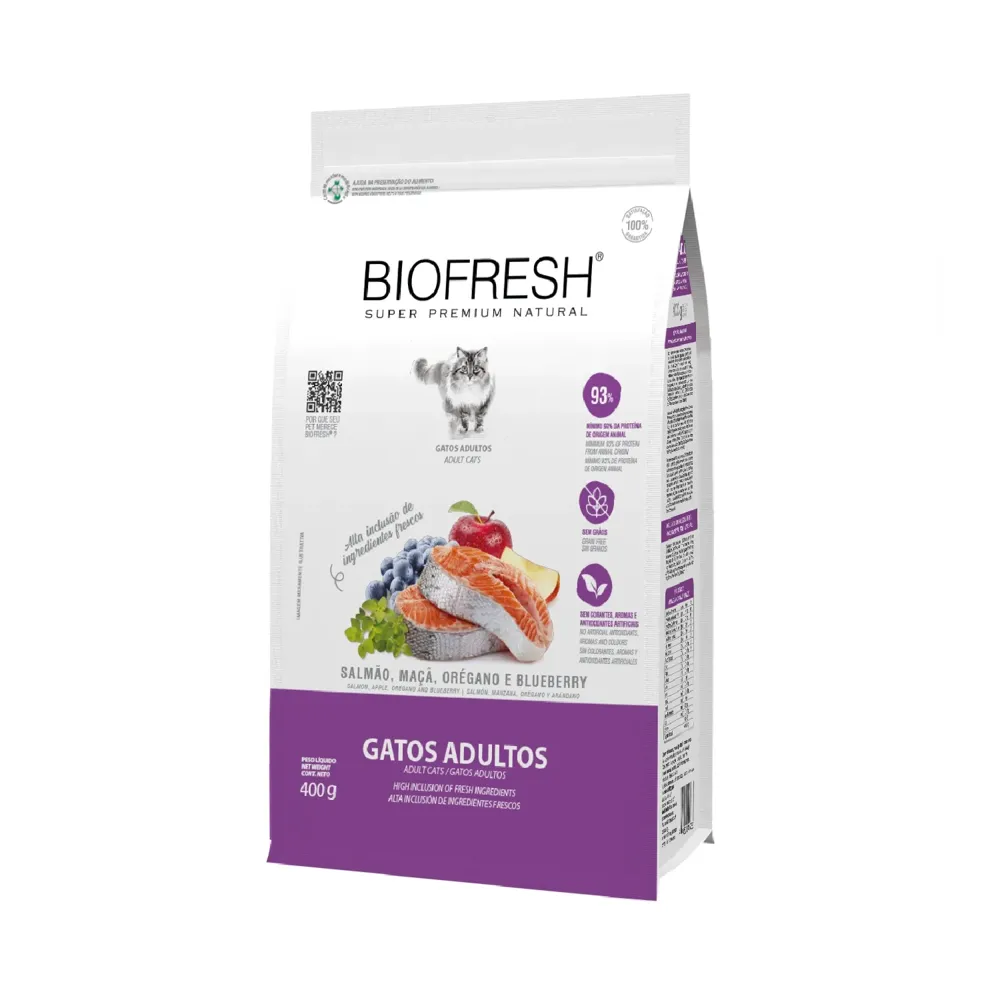 Ração Biofresh Gatos Adultos Salmão — foto 2