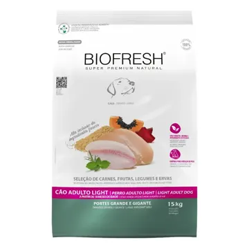 Ração Biofresh Light Cães Adultos Raças Grandes e Gigantes