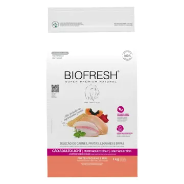 Ração Biofresh Light Cães Adultos Raças Pequenas e Minis
