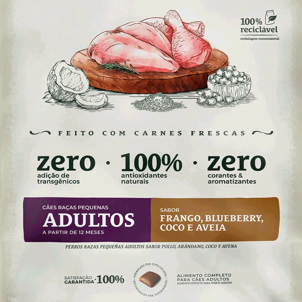 Ração Bionatural Prime Cães Adultos Raças Pequenas Frango — foto 4
