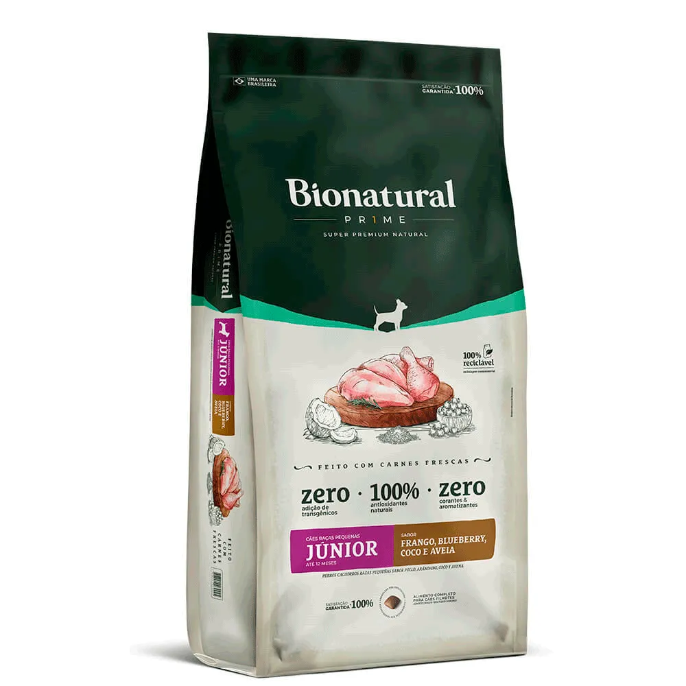 Ração Bionatural Prime Cães Filhotes Raças Pequenas Frango — foto 2