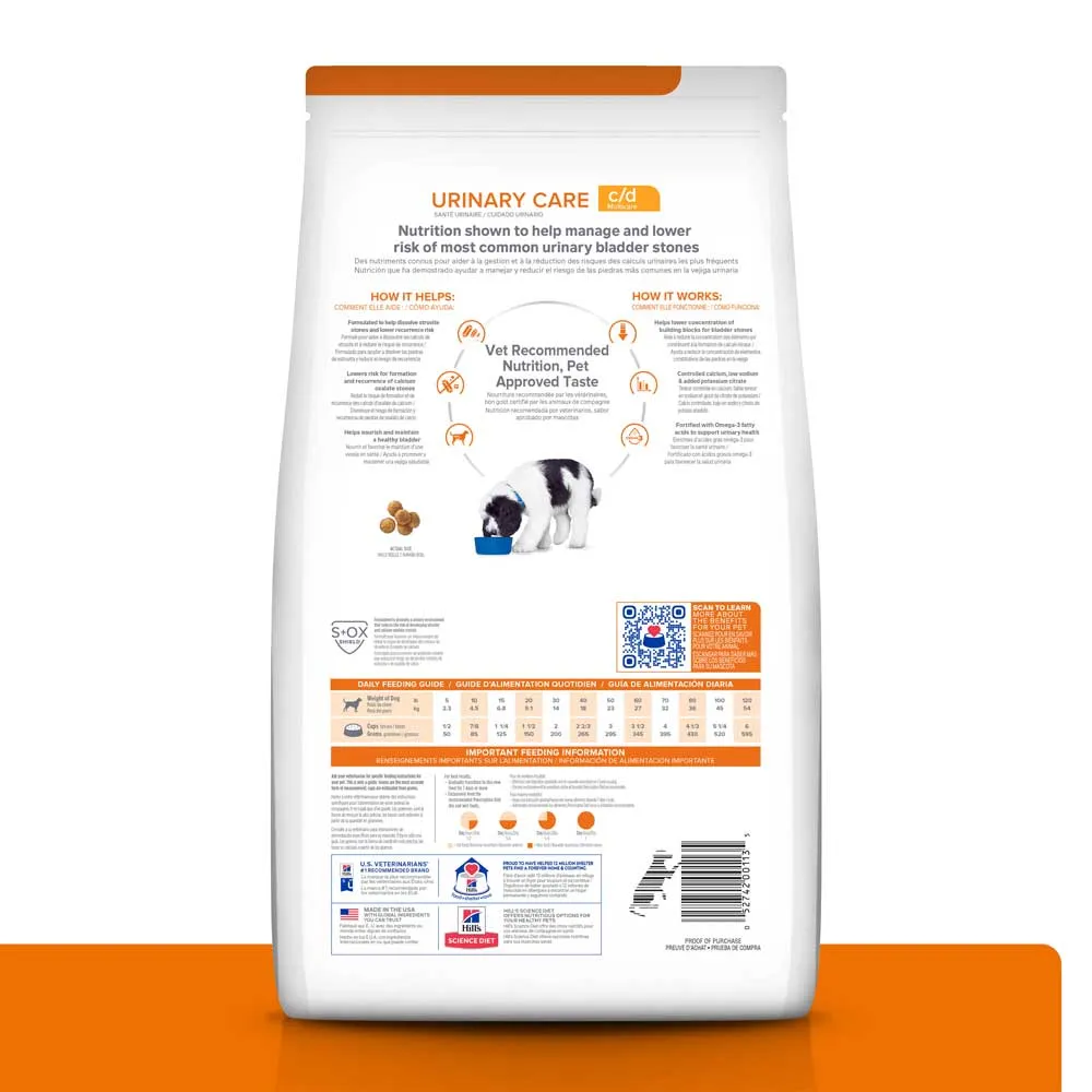Ração Hill's Prescription Diet C/D Multicare Cães Adultos Cuidado Urinário — foto 2