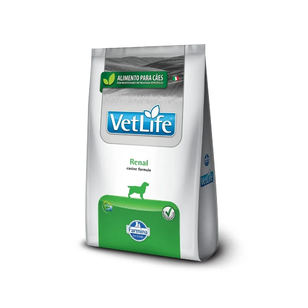 Ração Vet Life Natural Canine Renal