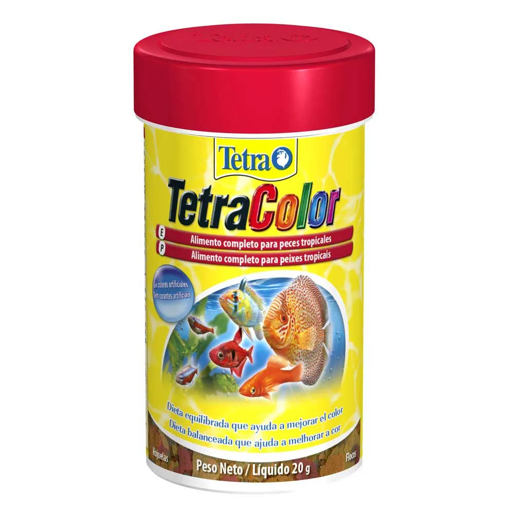 Ração Tetra Color para Peixes Tropicais Tetra — foto 2