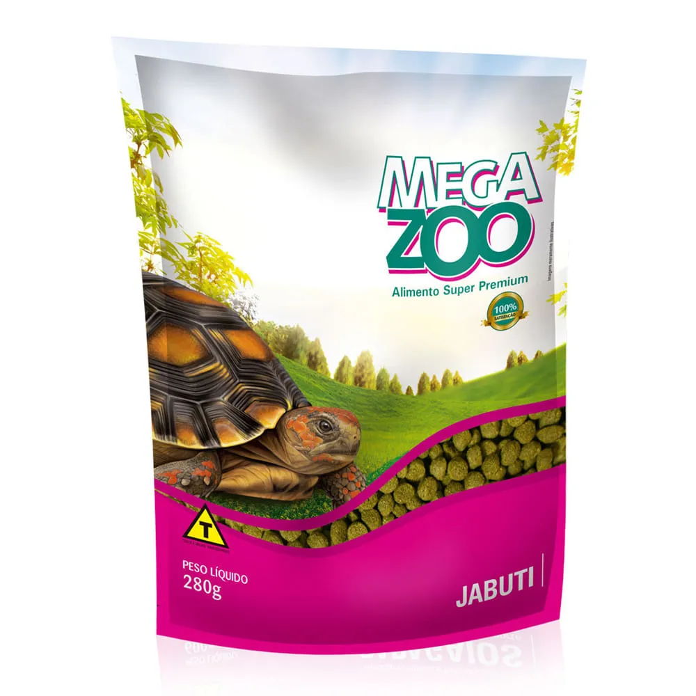Ração Extrusada para Jabuti Megazoo