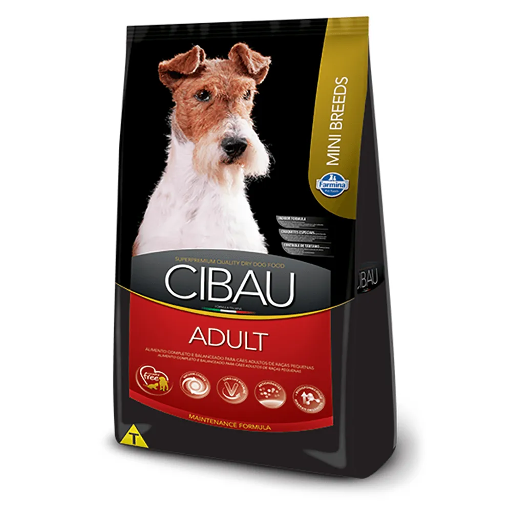 Ração Farmina Cibau para Cães Adultos de Raças Mini e Pequenas 15 kg