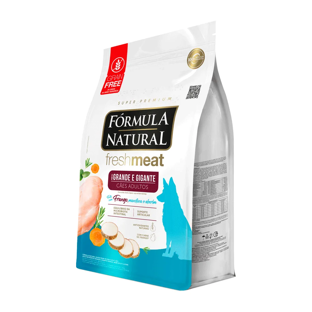 Ração Fórmula Natural Fresh Meat Cães Adultos Grande e Gigante Frango — foto 3