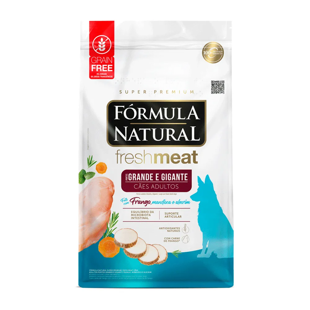 Ração Fórmula Natural Fresh Meat Cães Adultos Grande e Gigante Frango — foto 4
