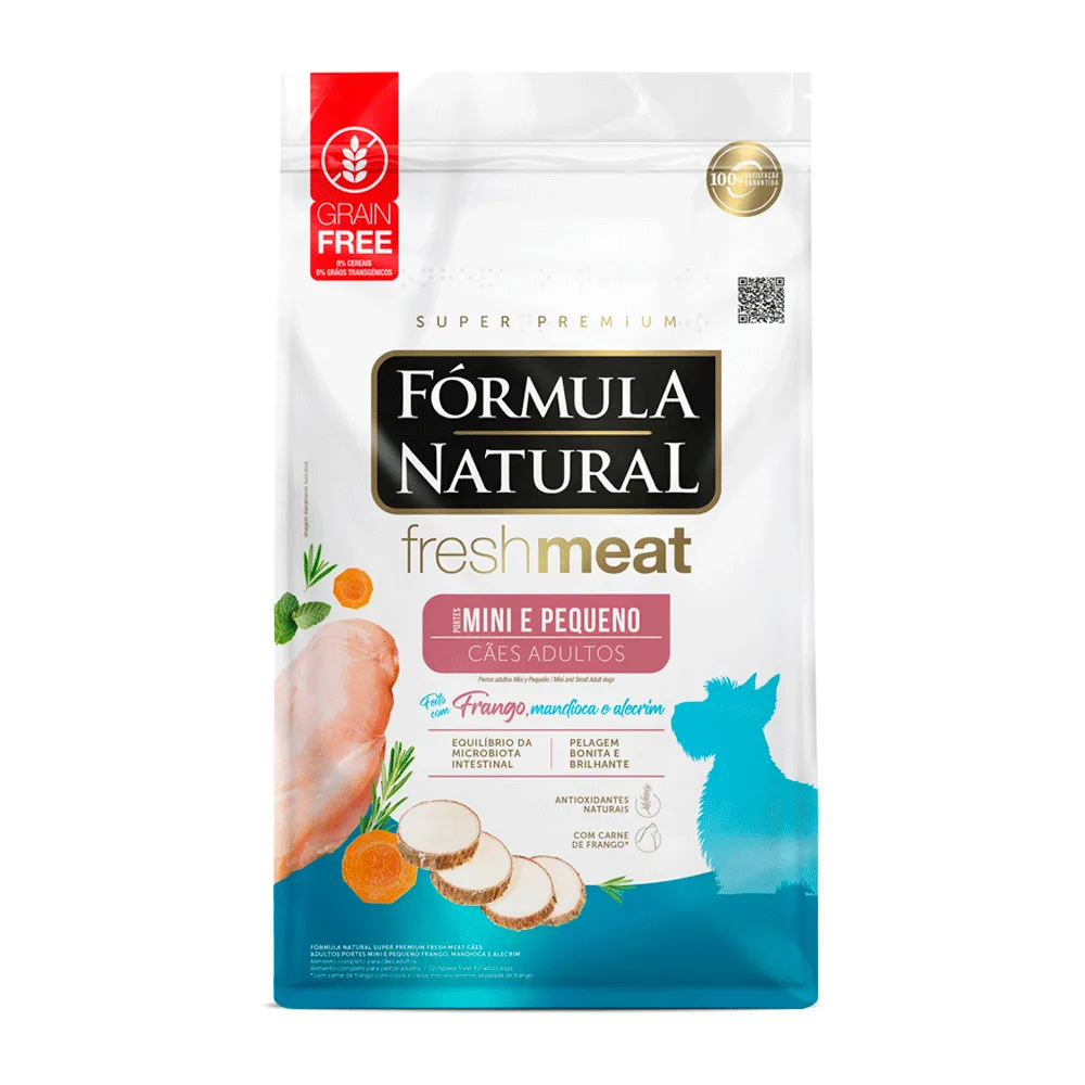 Ração Fórmula Natural Fresh Meat Cães Adultos Mini e Pequeno Frango — foto 4