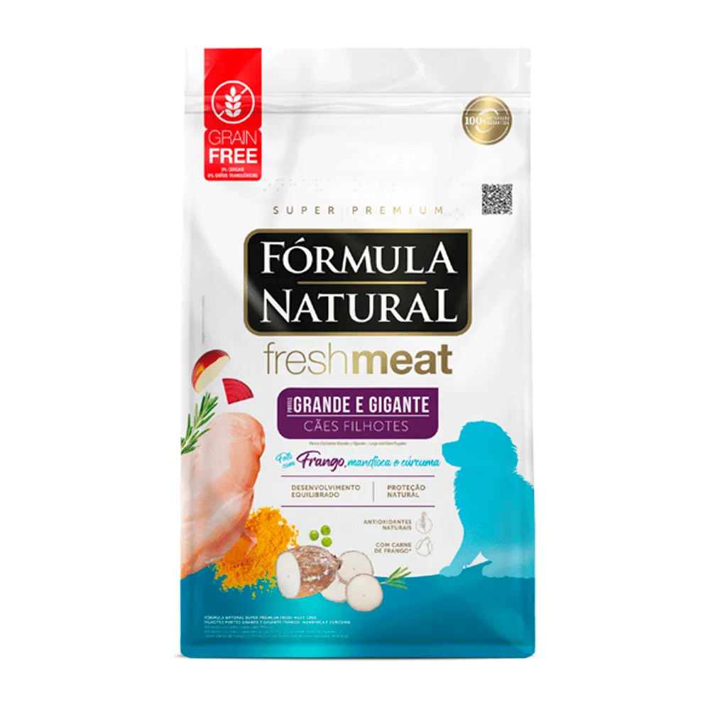 Ração Fórmula Natural Fresh Meat Cães Filhote Grande e Gigante Frango — foto 4