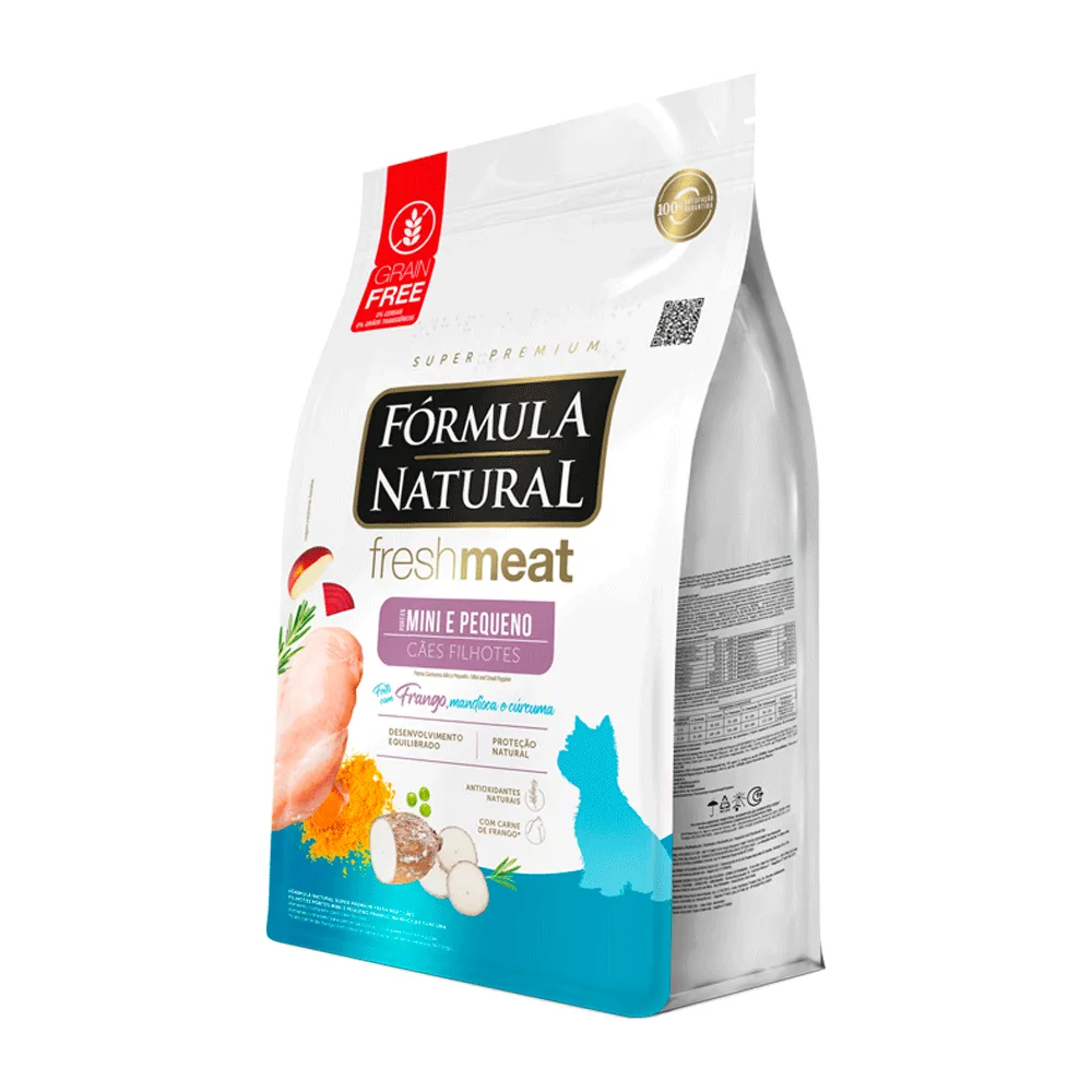 Ração Fórmula Natural Fresh Meat Cães Filhotes Portes Mini e Pequeno Frango — foto 3
