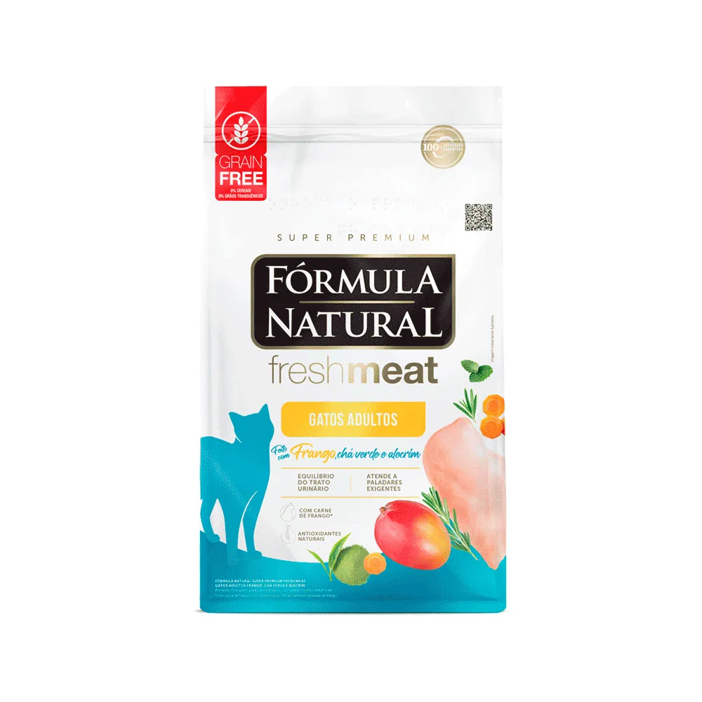 Ração Fórmula Natural Fresh Meat Gatos Adultos Frango — foto 2