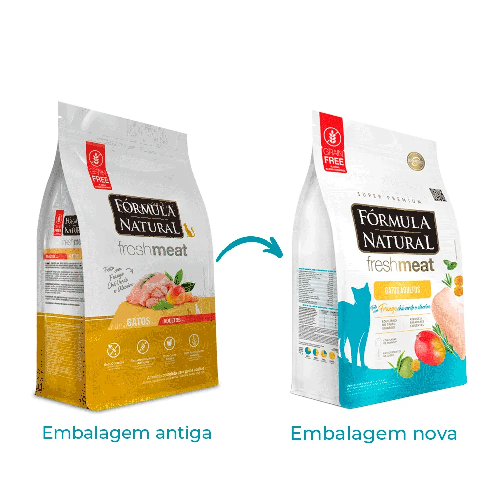 Ração Fórmula Natural Fresh Meat Gatos Adultos Frango — foto 6