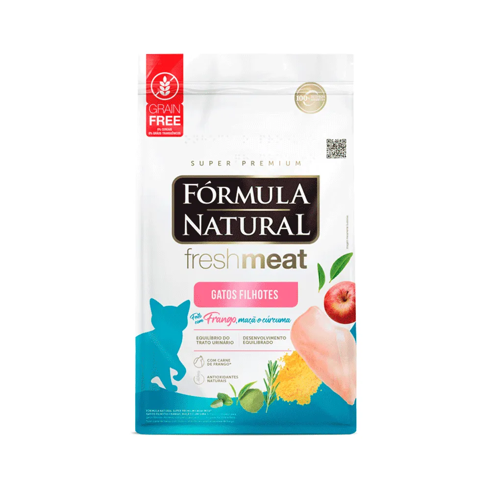 Ração Fórmula Natural Fresh Meat Gatos Filhote Frango — foto 2