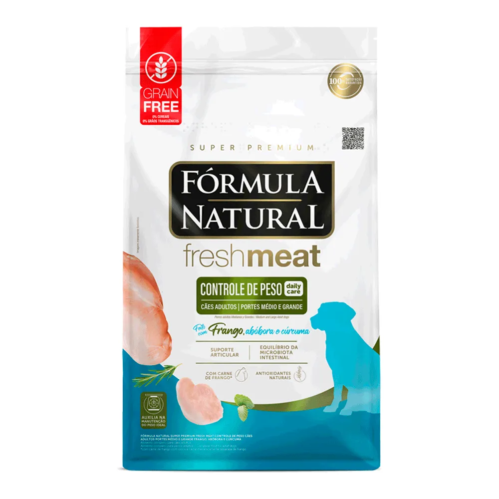 Ração Fórmula Natural Fresh Meat Controle de Peso Cães Médio e Grande Frango — foto 3