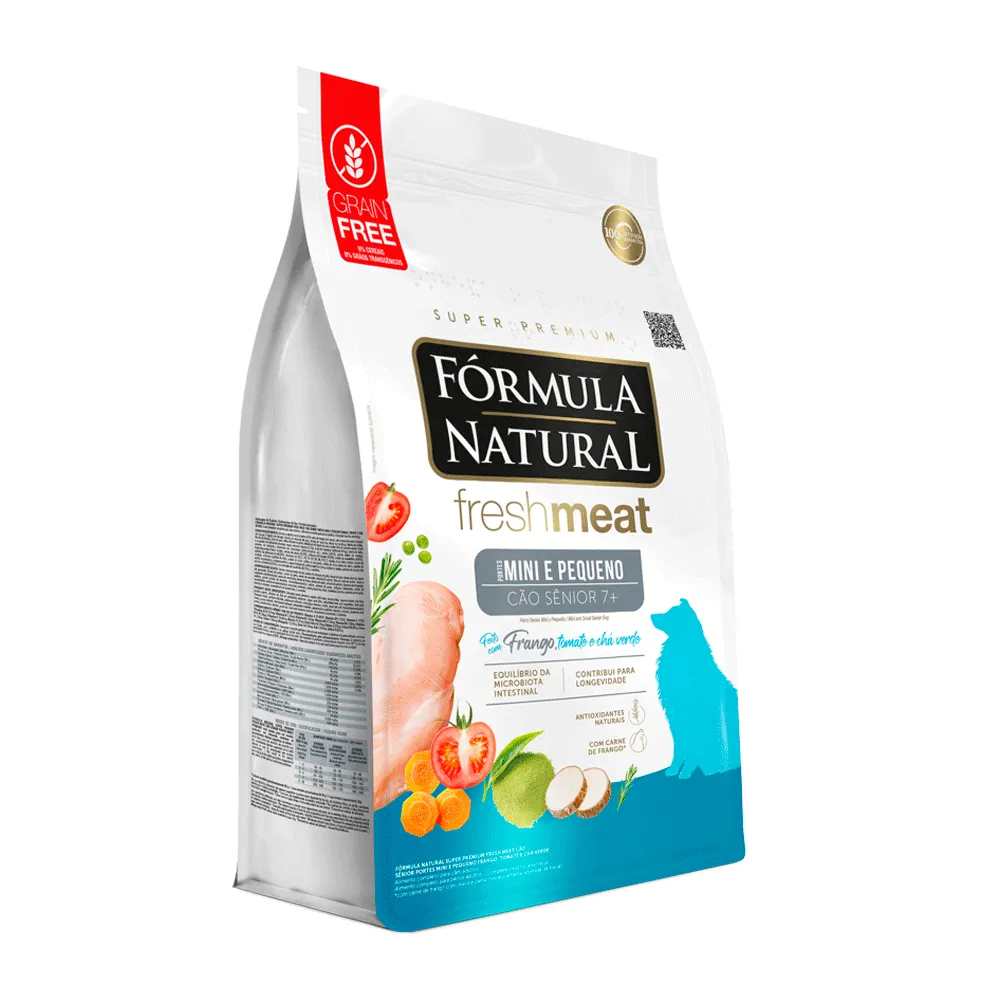 Ração Fórmula Natural Fresh Meat Cães Sênior Mini e Pequeno Frango — foto 6
