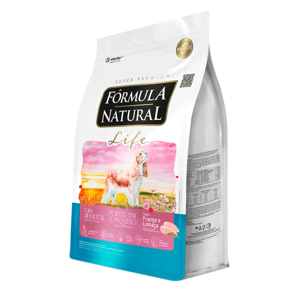 Ração Fórmula Natural Life Super Premium Cães Adultos Mini e Pequeno — foto 3