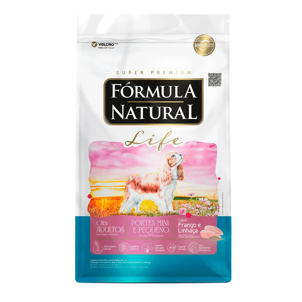 Ração Fórmula Natural Life Super Premium Cães Adultos Mini e Pequeno — foto 4