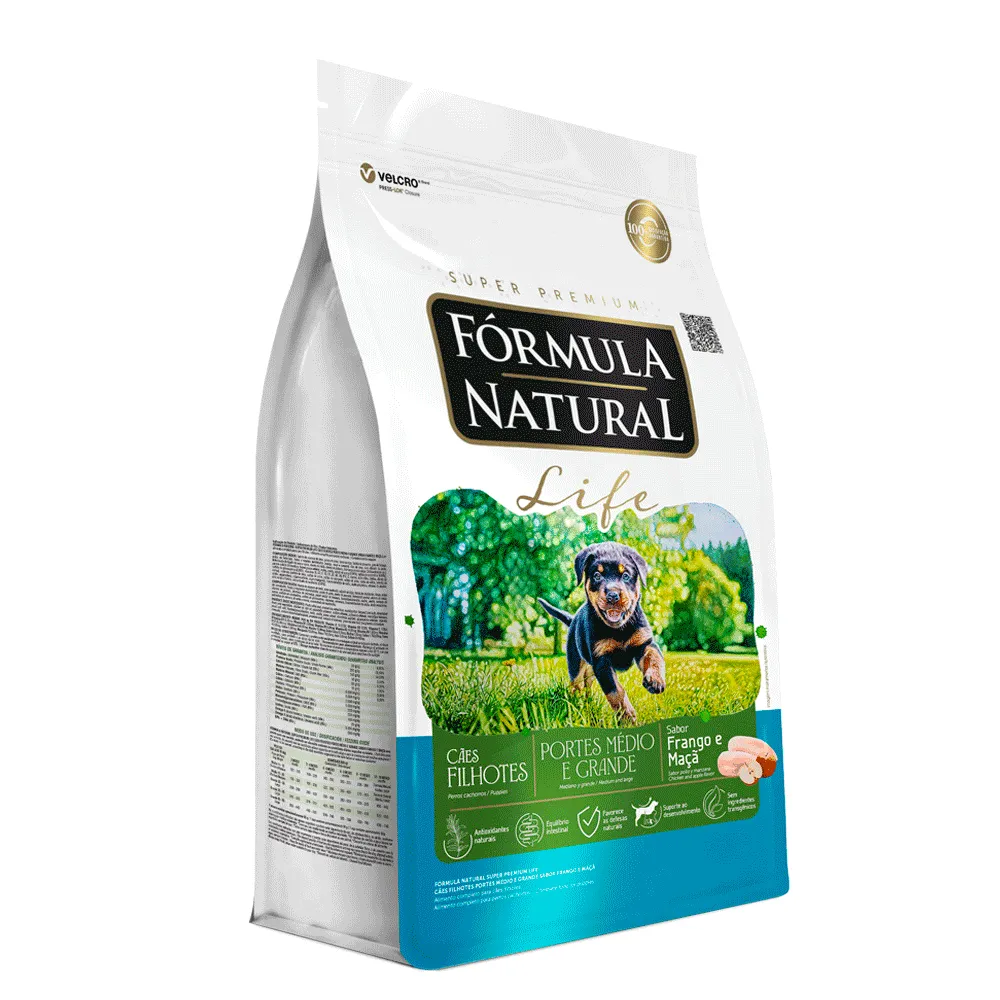Ração Fórmula Natural Life Cães Filhotes Médio e Grande — foto 5