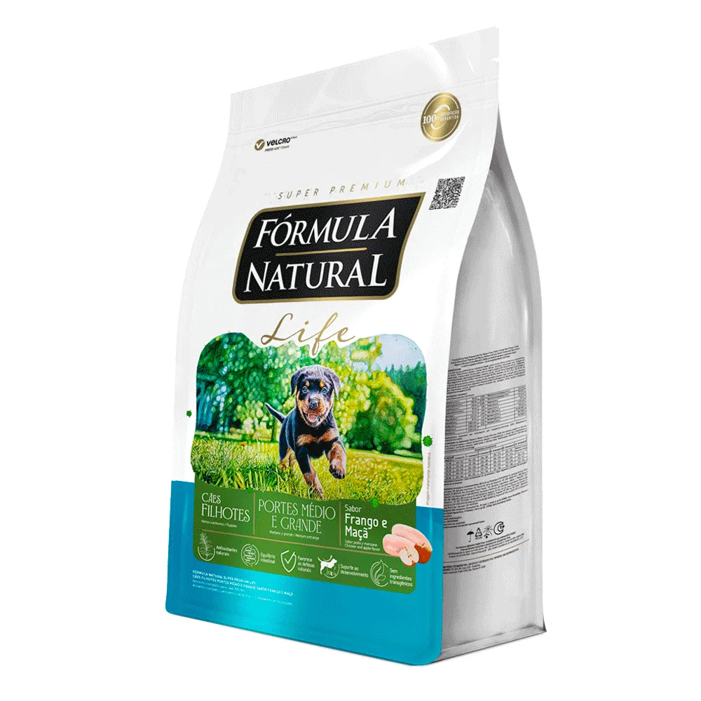 Ração Fórmula Natural Life Cães Filhotes Médio e Grande — foto 6