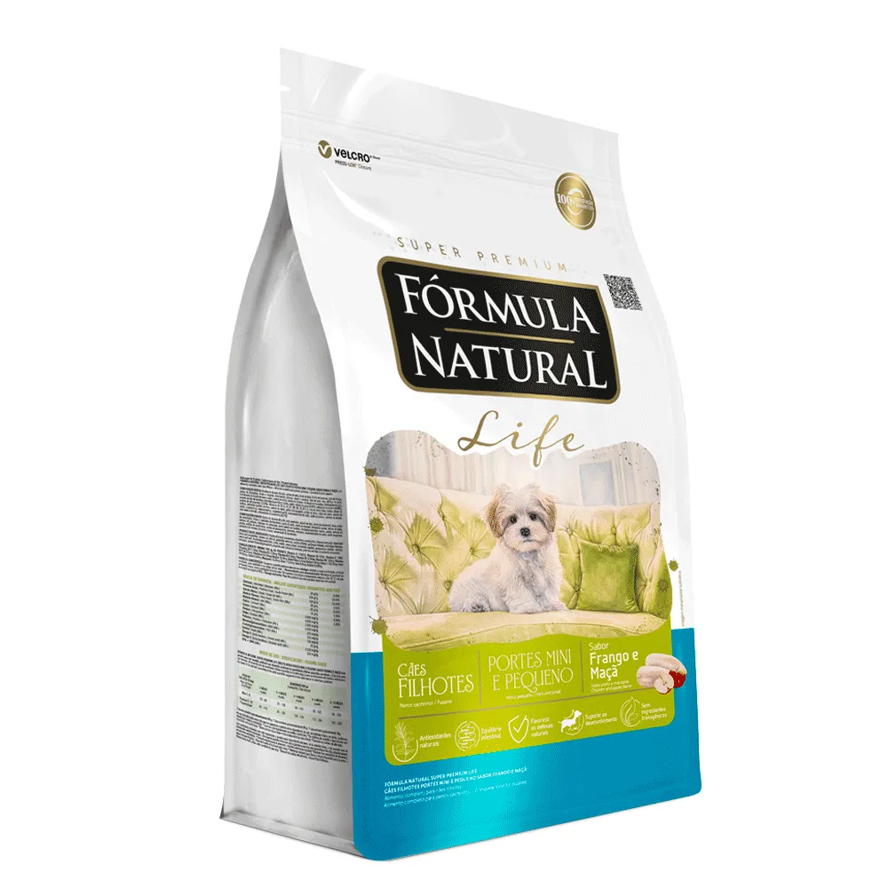Ração Fórmula Natural Life Super Premium para Cães Filhotes Minis e Pequenos — foto 6