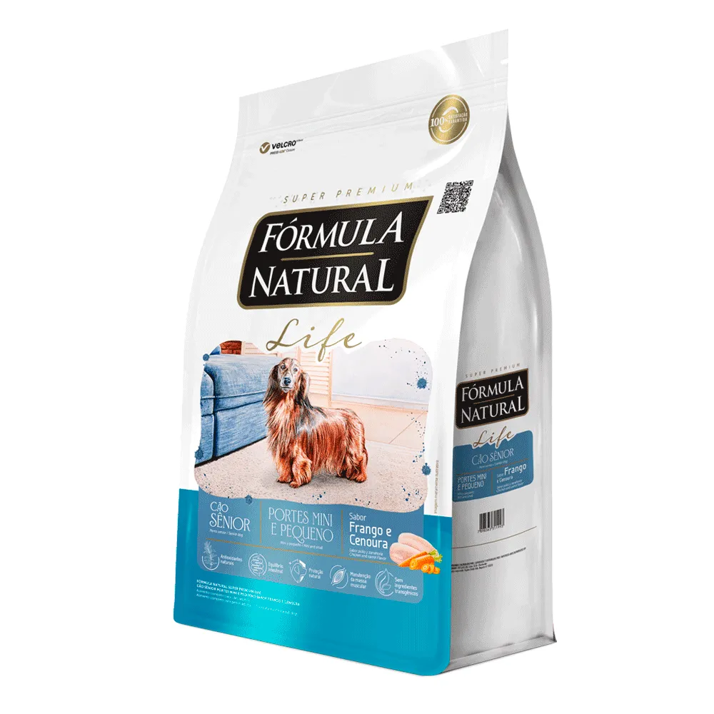 Ração Fórmula Natural Life Cães Sênior Mini e Pequeno — foto 3
