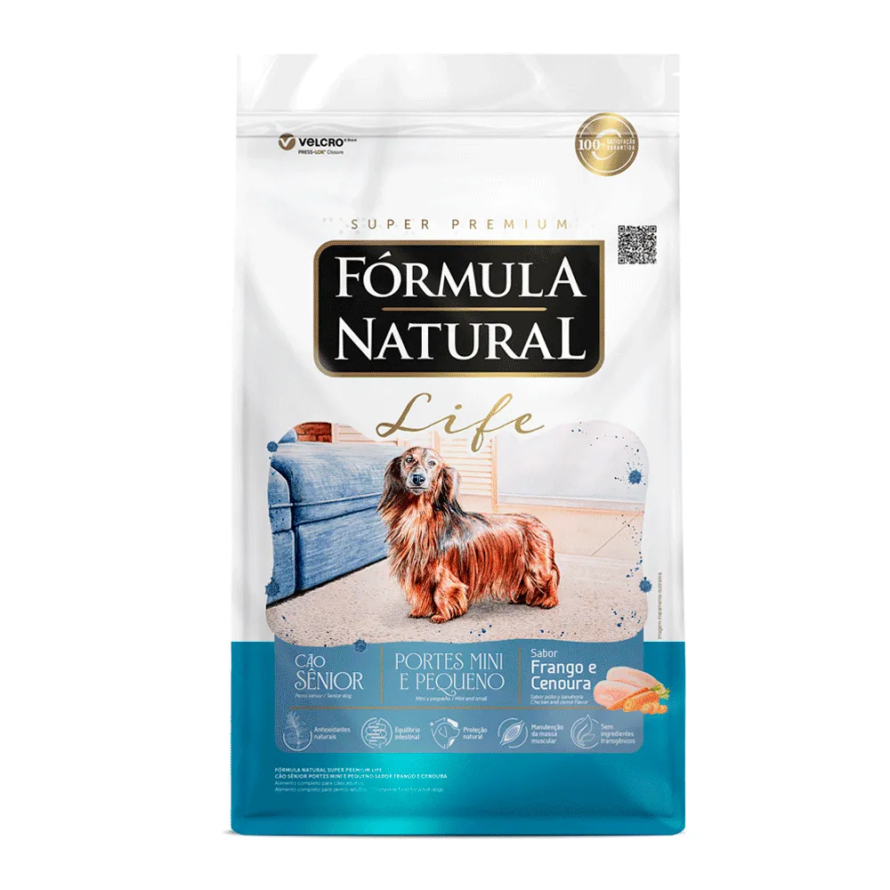 Ração Fórmula Natural Life Cães Sênior Mini e Pequeno — foto 4