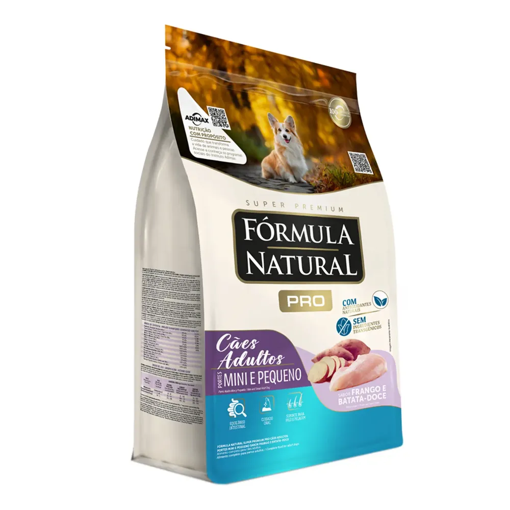 Ração Fórmula Natural Pro Cães Adultos Mini e Pequeno Frango e Batata-doce — foto 3