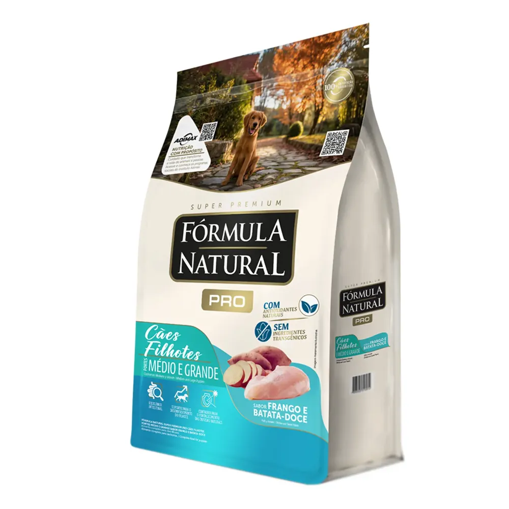 Ração Fórmula Natural Pro Cães Filhotes Médio e Grande Frango e Batata-doce — foto 6